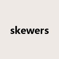 skewers是什么意思