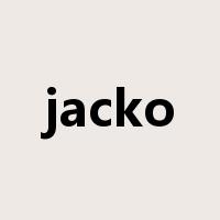jacko是什么意思