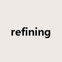 refining是什么意思