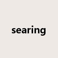 searing是什么意思