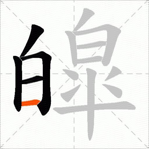 皡