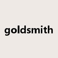 goldsmith是什么意思