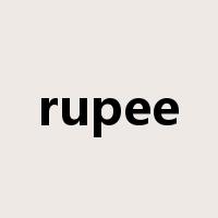 rupee是什么意思