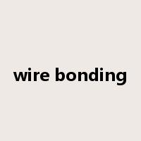 wire bonding是什么意思