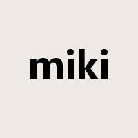 miki是什么意思