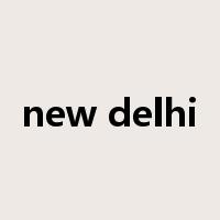 new delhi是什么意思