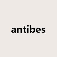 antibes是什么意思
