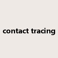 contact tracing是什么意思