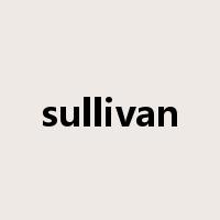sullivan是什么意思