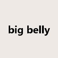 big belly是什么意思