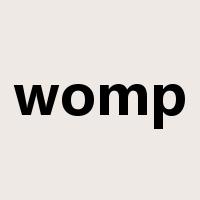 womp是什么意思