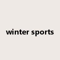 winter sports是什么意思