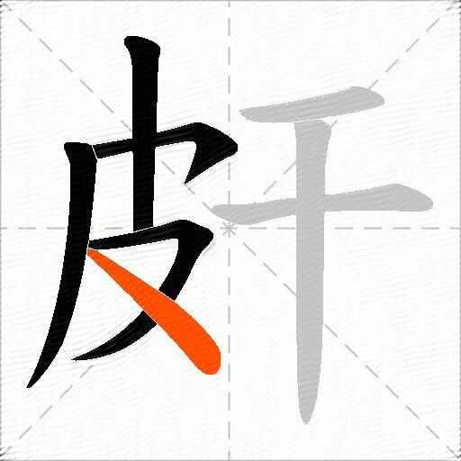 皯