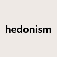 hedonism是什么意思