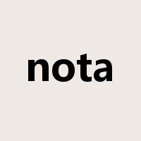 nota是什么意思