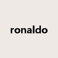 ronaldo是什么意思