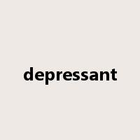 depressant是什么意思