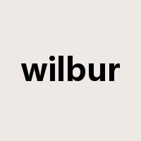 wilbur是什么意思