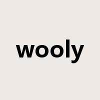 wooly是什么意思