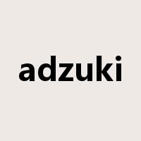 adzuki是什么意思