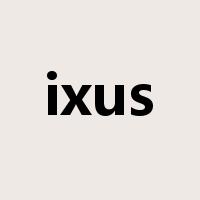 ixus是什么意思