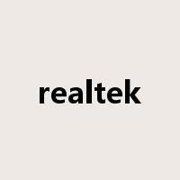 realtek是什么意思