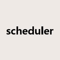 scheduler是什么意思