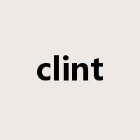 clint是什么意思