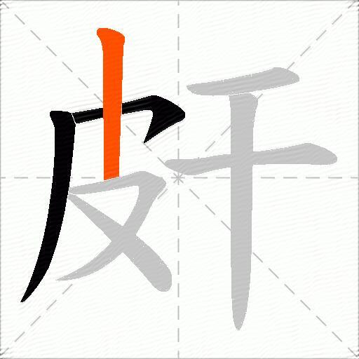 皯