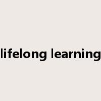 lifelong learning是什么意思