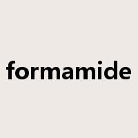 formamide是什么意思