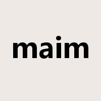 maim是什么意思