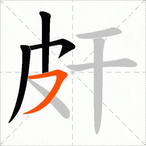 皯