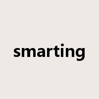 smarting是什么意思