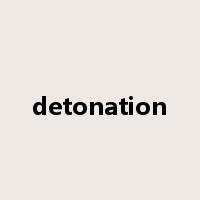 detonation是什么意思