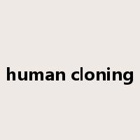 human cloning是什么意思