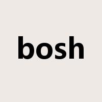 bosh是什么意思