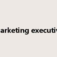 marketing executive是什么意思