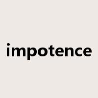 impotence是什么意思