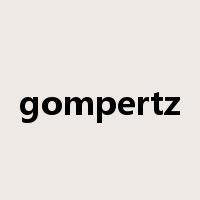 gompertz是什么意思