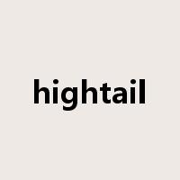 hightail是什么意思
