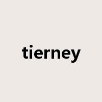 tierney是什么意思