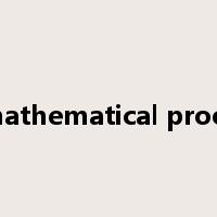 mathematical proof是什么意思