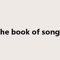 the book of songs是什么意思