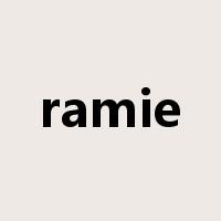 ramie是什么意思