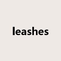 leashes是什么意思