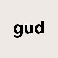 gud是什么意思