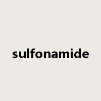 sulfonamide是什么意思