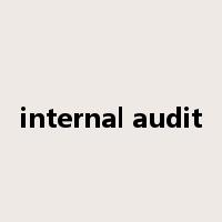 internal audit是什么意思