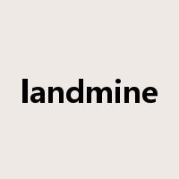 landmine是什么意思